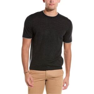 Bruno Magli Relaxed Wool Crewneck Sweater Sz XL